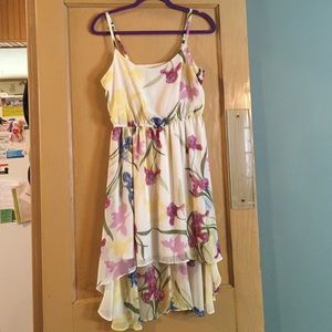Floral spaghetti strap dress