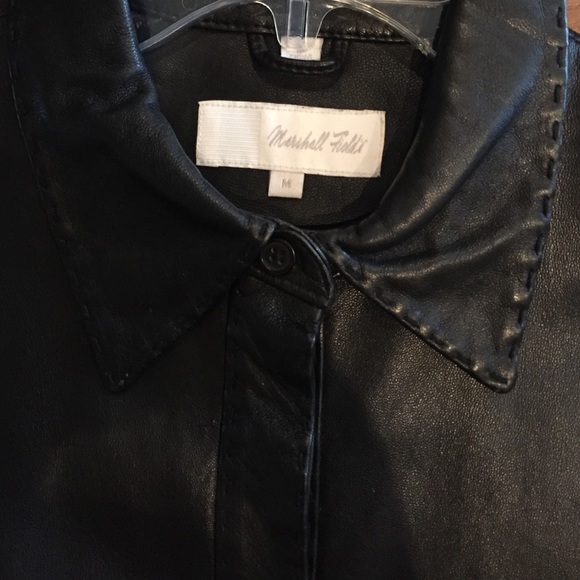 Whipstitch Lambskin Shirt