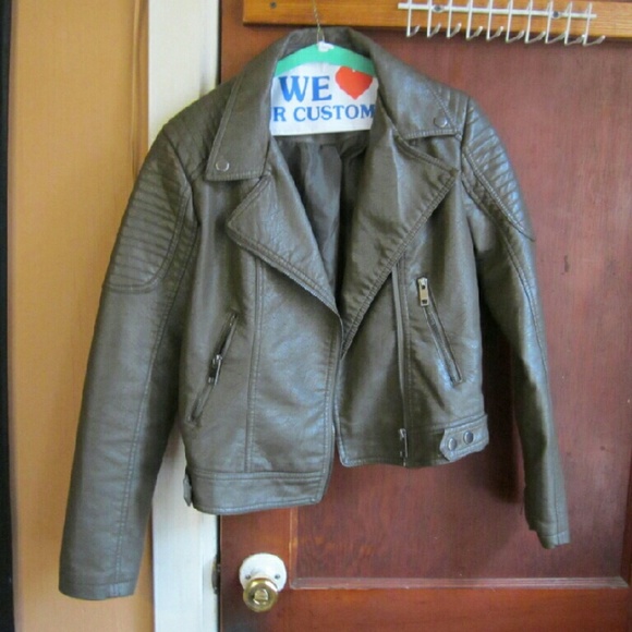 Green Leather Jacket