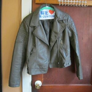 Green Leather Jacket