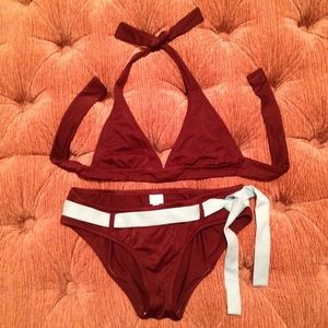 J. Crew Brown Bikini