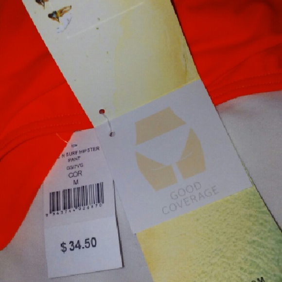 NWT Ripcurl coral bikini bottom Rip Curl - Picture 3 of 4