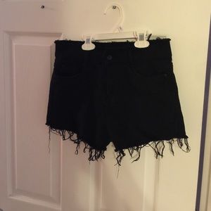 Black shorts