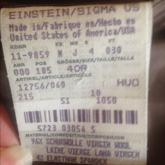 Hugo Boss men's two-piece suit *NEVER WORN* - Picture 4 of 4