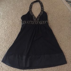 Gorgeous beaded halter dress