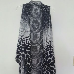 New york & co polka dot wrap