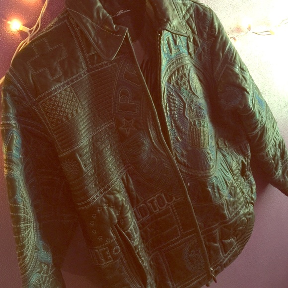 Pelle world tour leather jacket