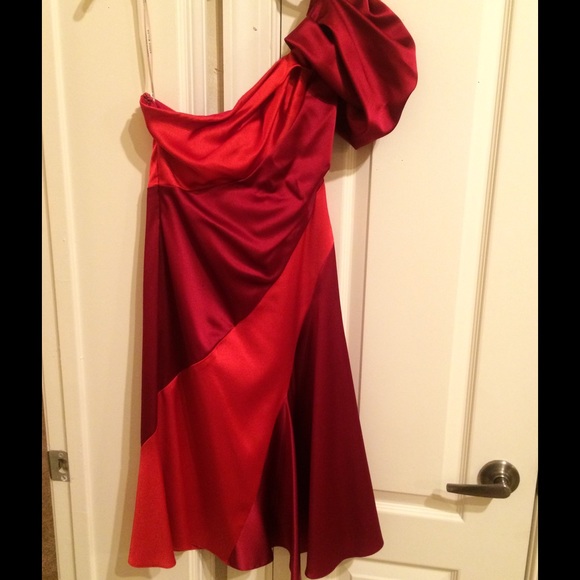 Karen Millen Red Cocktail Dress