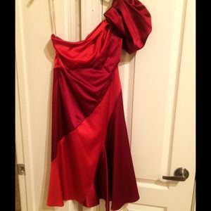 Karen Millen Red Cocktail Dress