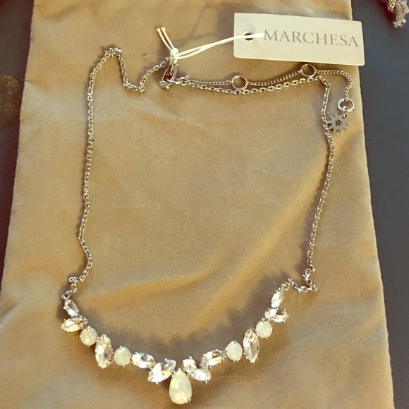 Marchesa Small Silver Necklace