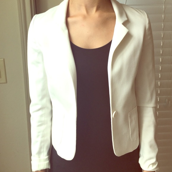 White blazer