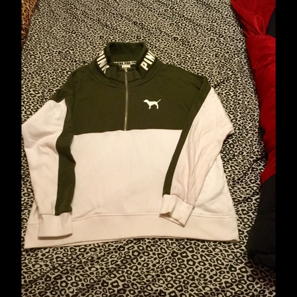V.S. PINK Half Zip Hoodie