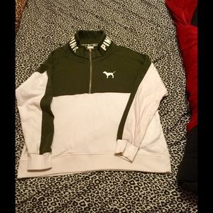 V.S. PINK Half Zip Hoodie