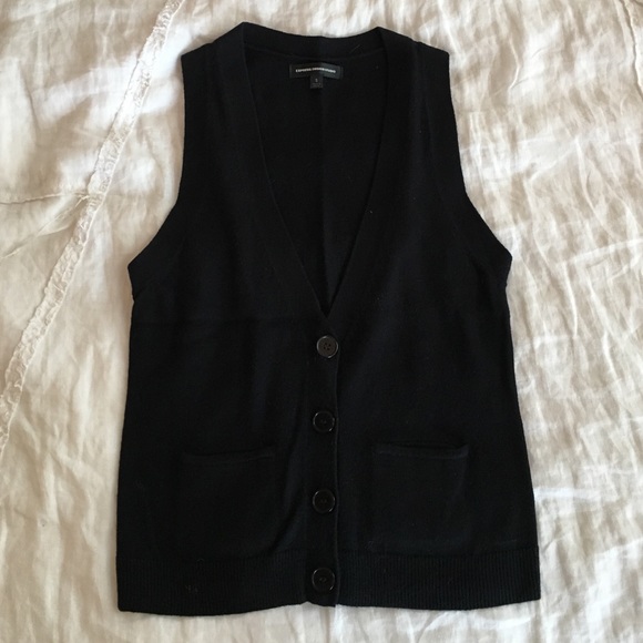Express Design Studio wool sleeveless vest