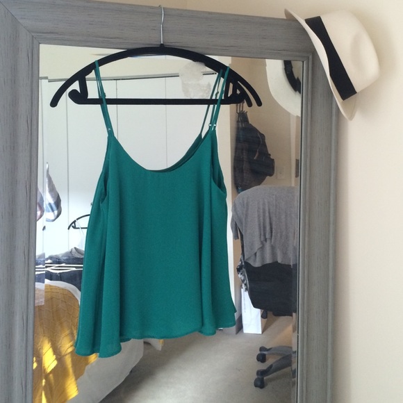 Olivaceous Green blouse
