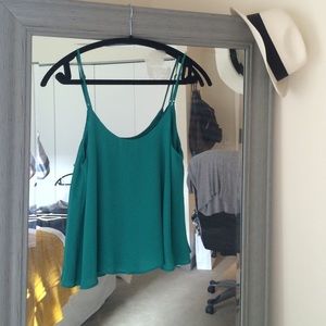 Olivaceous Green blouse
