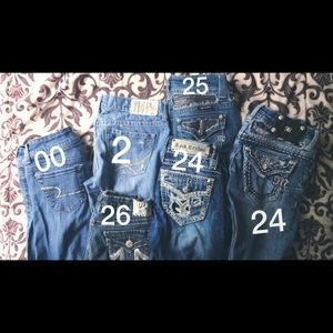 Miss Me Rock Revival VS Pink AE True Religion