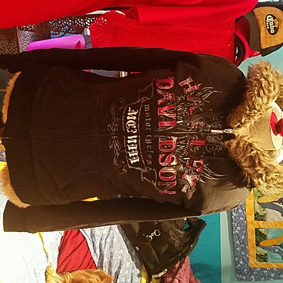 Harley Davidson sweater jacket Very warm
