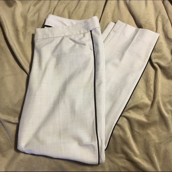 LAST CALL! J. Crew pants with tuxedo stripe.