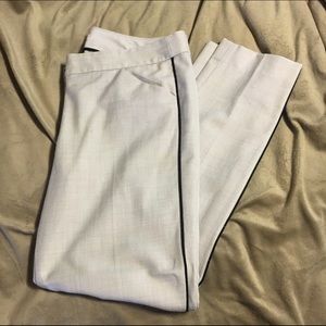 LAST CALL! J. Crew pants with tuxedo stripe.
