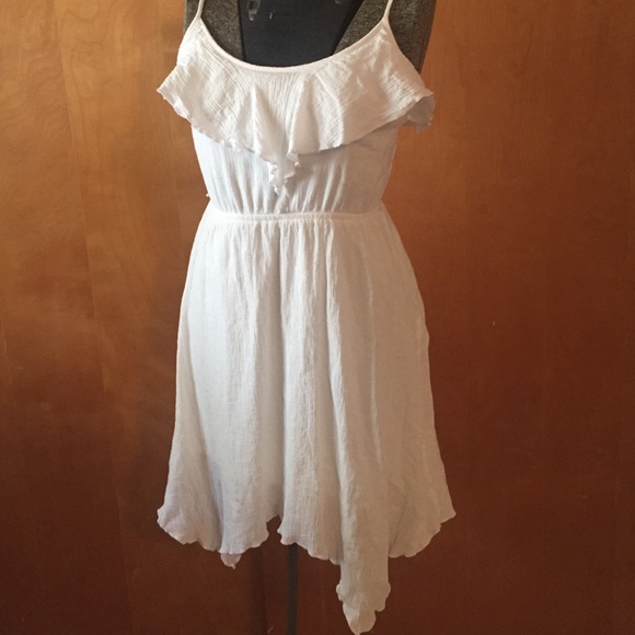 Emerald Sundae asymmetrical strappy sundress