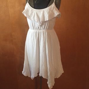 Emerald Sundae asymmetrical strappy sundress