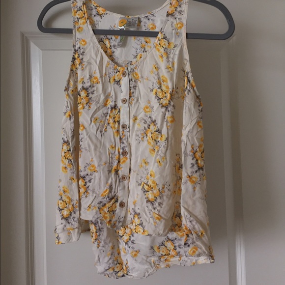Nordstrom Floral print tank top