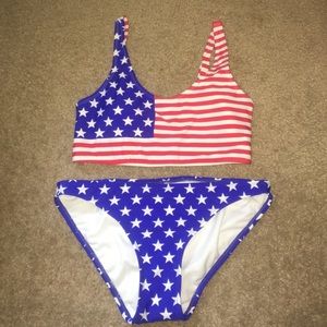 Brand new American Flag Bathingsuit