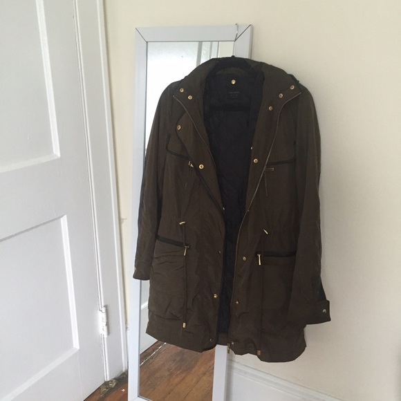 Convertible Zara Military Rain Coat