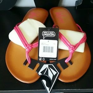 Brand New Volcom sandles