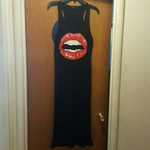 Black maxi bodycon
