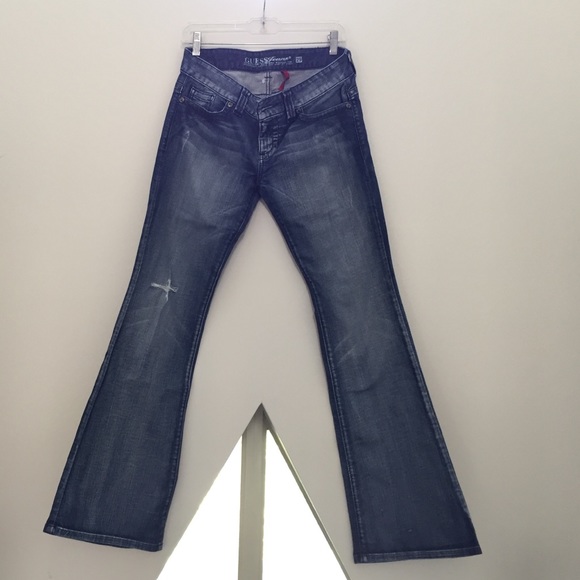 Guess flare cut jeans