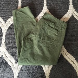 Jcrew cropped chinos