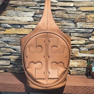 🌺SOLD🌺Tory Burch All "T" Leather Hobo