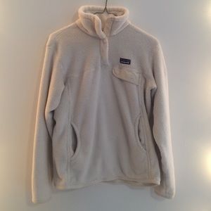 Cream Patagonia Women's Fleece