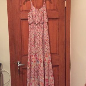 Floral print maxi