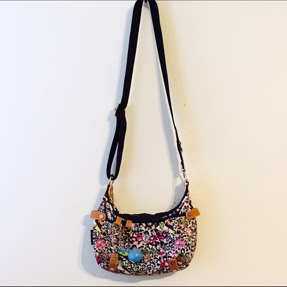 Tokidoki Leopard Nylon Crossbody Bag - Picture 2 of 4