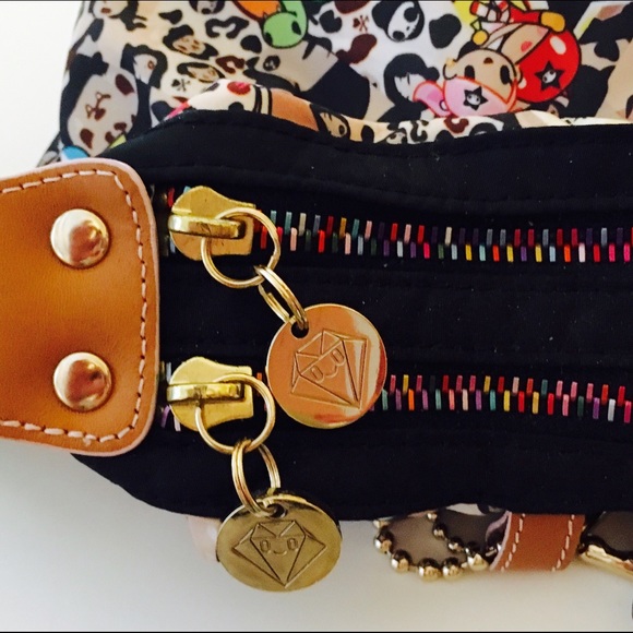 Tokidoki Leopard Nylon Crossbody Bag - Picture 3 of 4