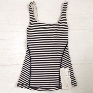 Nwt Lululemon stripped tank top