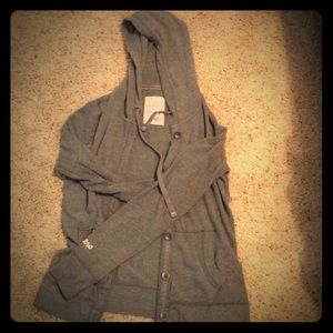 Aeropostale button up hoodie