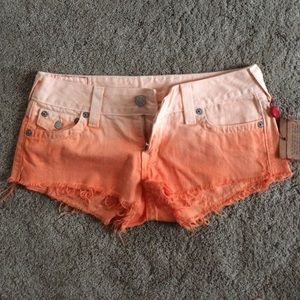 True religion shorts
