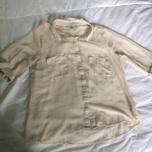 Cream blouse - Picture 1 of 3