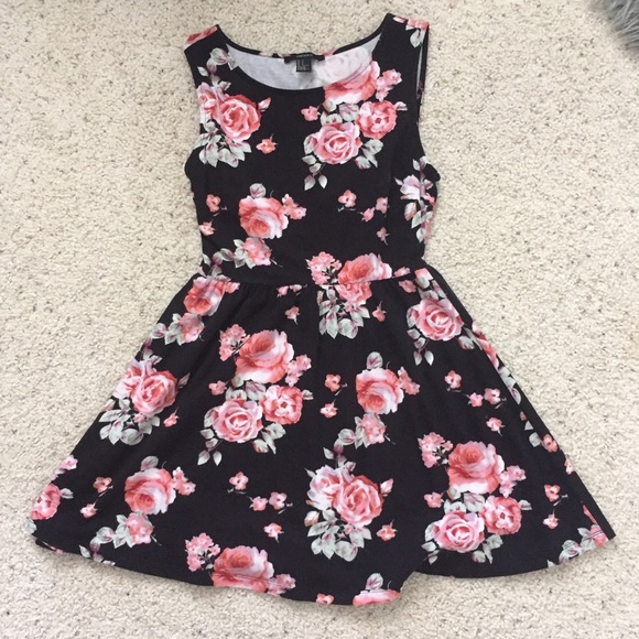 Pretty floral A-Line dress