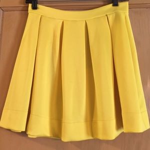 Yellow circle skirt