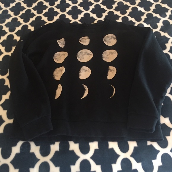 Moon phase sweater