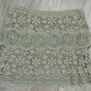 Free people lace skirt. Worn once.