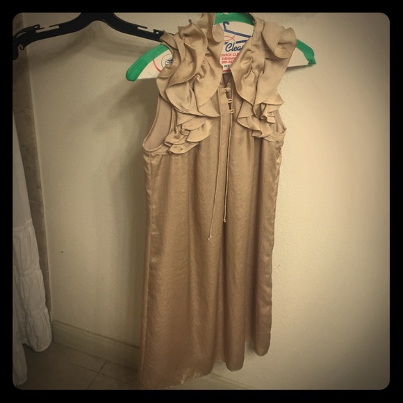 Beautiful dress! Ruffled collar. - Picture 1 of 3