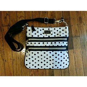 Betsey Johnson crossbody purse.