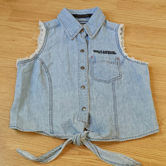 Harley Davidson Denim Shirt