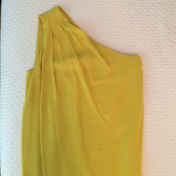 DVF One Shoulder Cocktail Dress